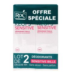 Keops Sensitive déodorant à bille 48h 2x30ml