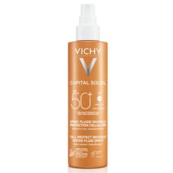 Vichy Capital Soleil spray Fluide Solaire corps et visageSPF50 200 ml