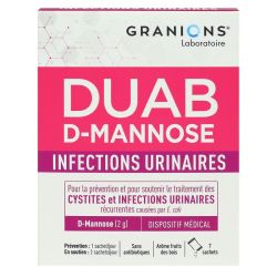 Duab D-Mannose infections urinaires 7 sachets