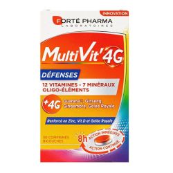 Multivit'4G défenses 30 comprimés