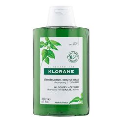 Klorane shampoing Ortie Bio sébo réducteur cheveux gras 200ml