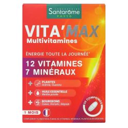 Vita'Max Multivitamines 30 comprimés