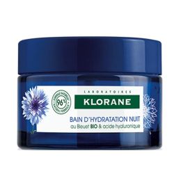 Klorane Bleuet Bio bain d'hydratation nuit 50ml
