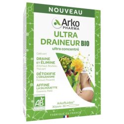 Ultra Draineur bio ultra concentré 30 ampoules