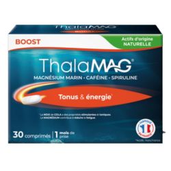 Thalamag Boost comprimés magnésium marin énergie tonus 30 comprimés