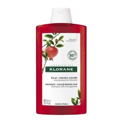 Klorane shampoing Grenade éclat cheveux colorés 400ml