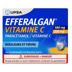 Efferalgan vitamine C 16 comprimés effervescents