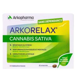 Arkorelax Cannabis sativa 30 comprimés