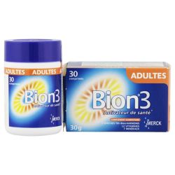 Bion 3 adultes activateur de santé 30 comprimés