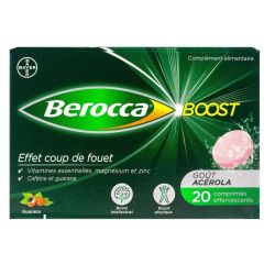 Berocca Boost 20 comprimés effervescents