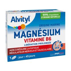 Alvityl Magnésium Vitamine B6 45 Comprimés