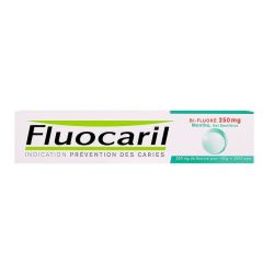 Dentifrice gel bi-fluoré menthe 75ml