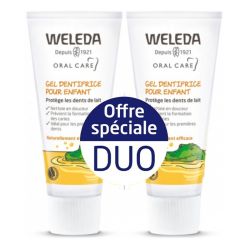 Weleda gel dentifrice pour enfant 2x50ml