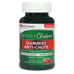 Expert cheveux anti-chute 60 gummies