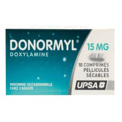 Donormyl 10 comprimés sécables 15mg