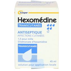 Hexomédine transcutanée solution 45ml