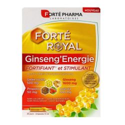 Forté Royal Ginseng'énergie 20 ampoules x 10ml