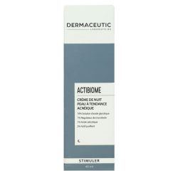 Actibiome crème nuit peau tendance acnéique Stimuler 40ml