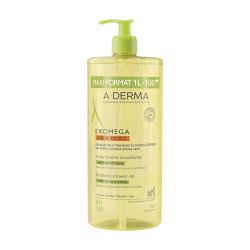 A-Derma Exomega Control huile lavante émolliente anti grattage 1 litre