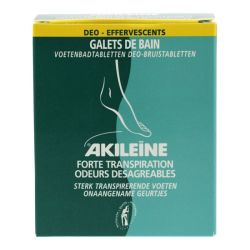 7 galets de bain déo effervescents