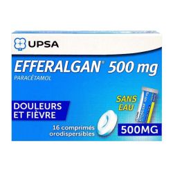 EfferalganOdis 500mg 16 comprimés orodispersibles