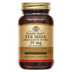 Solgar Gentle Iron fer doux 90 gélules