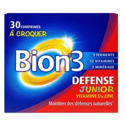 Bion 3 juniors activateur de santé 30 comprimés