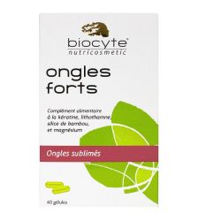 Ongles forts 40 gélules