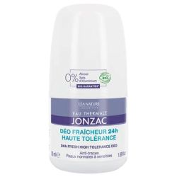 Eau Thermale Jonzac Déo Fraicheur 24H Haute Tolérance Bio 50 ml