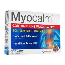 Myocalm Contractions Musculaires 30 Comprimés