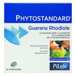 Phytostandard guarana & rhodiole 30 comprimés