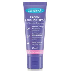 Lansinoh crème lanoline HPA pour mamelons 40ml