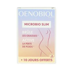 Microbio Slim Brûle les graisses Active la perte de poids 80 gélules