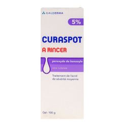 Curaspot 5% gel à rincer acné 100g