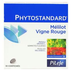 Phytostandard mélilot & vigne rouge 30 comprimés