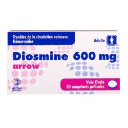 30 comprimés Diosmine 600mg