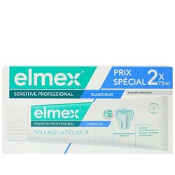 Sensitive Professional dentifrice blancheur 2x75ml