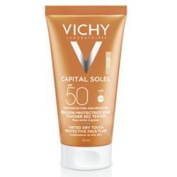 Vichy Capital Soleil BB émulsion toucher sec teintée SPF50 50 ml