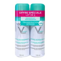 Déodorant vaporisateur 48h anti-transpirant 2x125ml