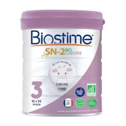 Biostime Lait Infantile SN-2 Chèvre 3ème âge Bio 10 à 36 mois 800g