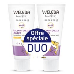 Weleda gel dentifrice Junior 6-12 ans 2x 50 ml