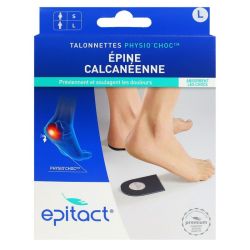 2 talonnettes Physio Choc épine calcanéenne Homme taille L