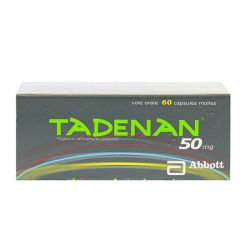 Tadenan 50mg prostate 60 capsules