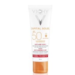 Vichy Idéal Soleil SPF50 soin antioxydant 3 en 1 50 ml