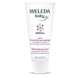 Weleda Baby Derma crème SOS anti grattage 3 en1 sans parfum 50ml