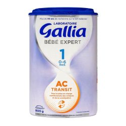 Expert AC transit lait 1er âge 800g