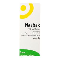 Collyre Naabak 36x0,4ml