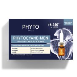Phyto Phytocyane traitement anti-chute homme chute progressive 12x3.5ml