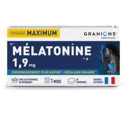 Granions Mélatonine 1,9 mg 30 comprimés