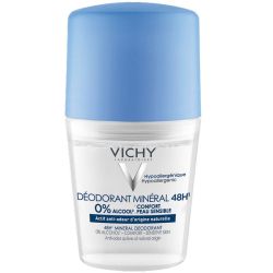Vichy déodorant minéral 48h roll-on 50 ml